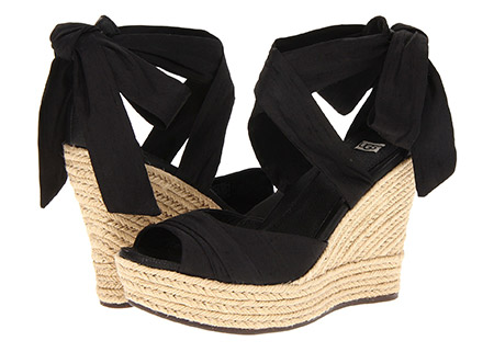 black colour sandals